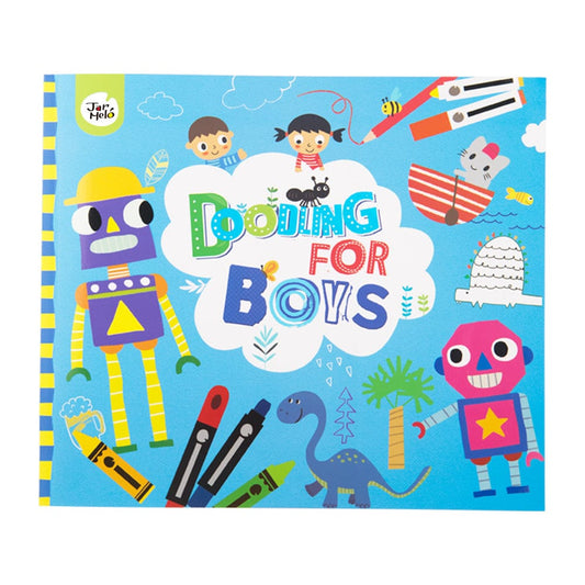 Kids Toy Chest Brand-JarMelo, Craft-Painting & Drawing DOODLING BOOK FOR BOYS