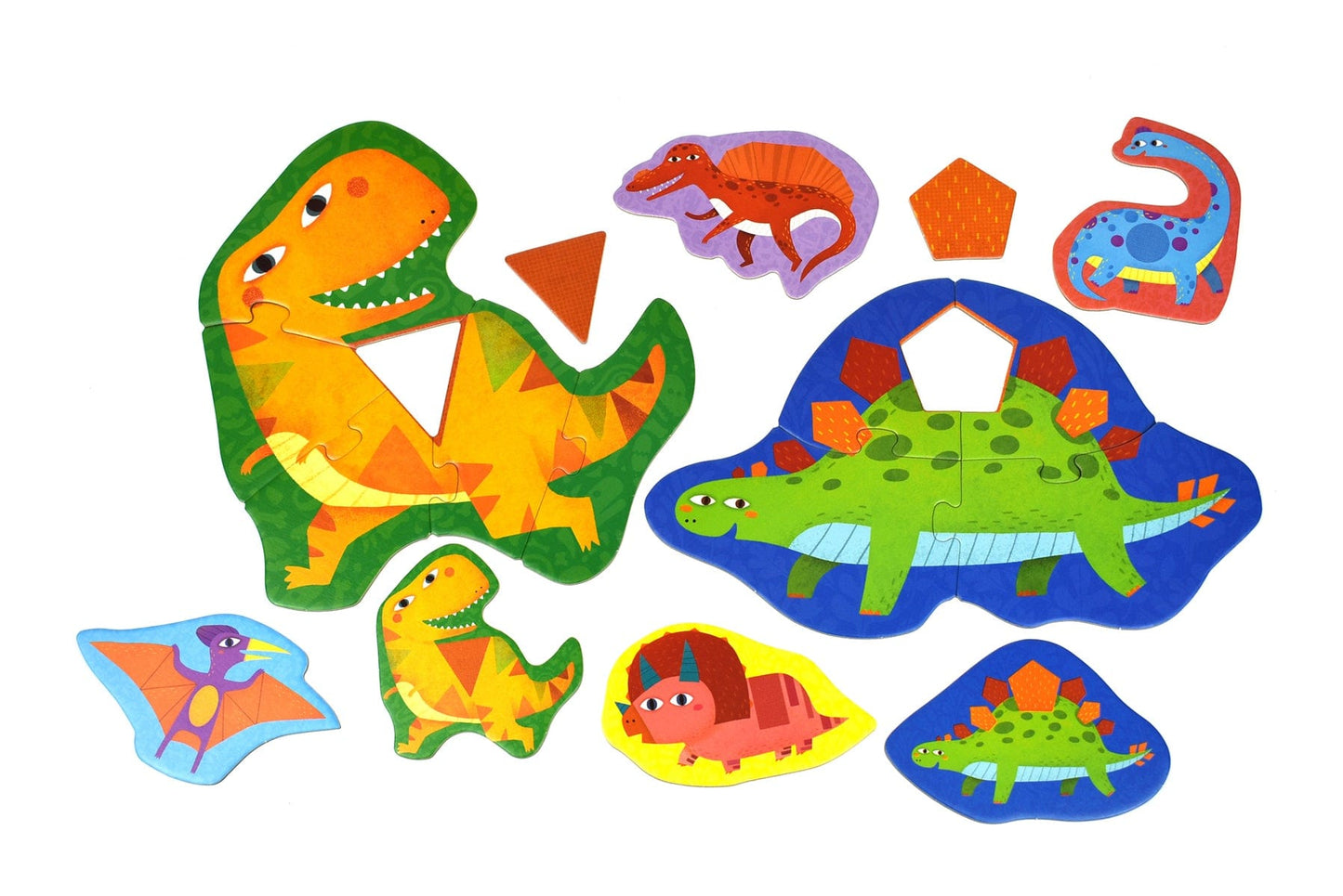 Kids Toy Chest Brand-JarMelo, Games-Jigsaw Puzzles FIRST PUZZLE - DINOSAUR JIGSAW PUZZLE