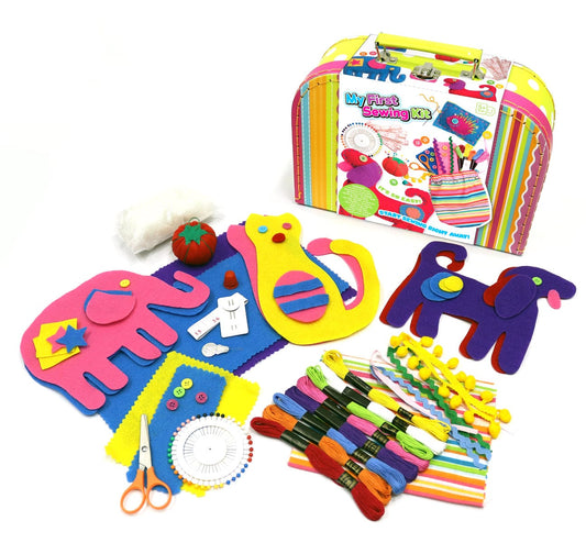 Kids Toy Chest Brand-Kaper Kidz, Craft-Craft Kits MY FIRST SEWING KIT