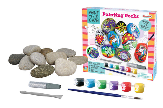 Kids Toy Chest Brand-Kaper Kidz, Craft-Craft Kits PYO PAINTING ROCKS CRAFT KIT