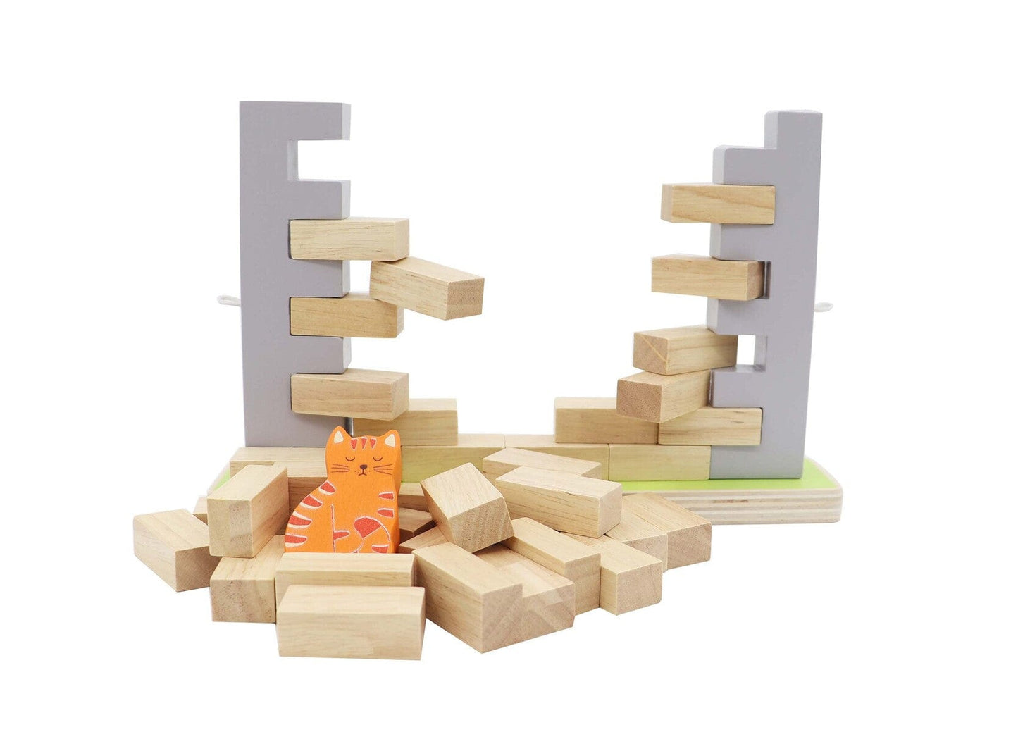 Kids Toy Chest Brand-Kaper Kidz, Games-Family Games BLOCKS WOODEN JENGA WALL BOARD GAME