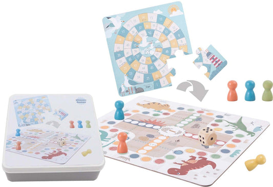 Kids Toy Chest Brand-Kaper Kidz, Games-Family Games Multicolor LUDO THE GAME OF GOOSE