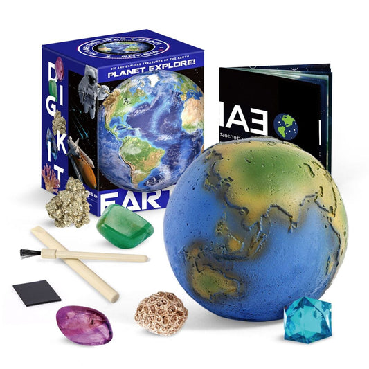 Kids Toy Chest Brand-Kaper Kidz, Science-Science Kits PLANET EXPLORE EARTH DIG KIT