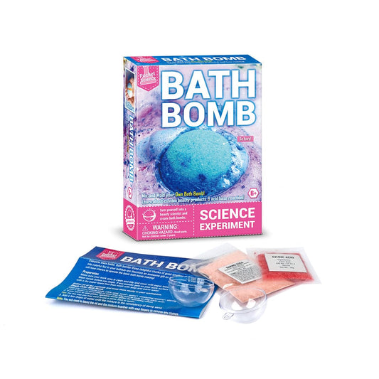 Kids Toy Chest Brand-Kaper Kidz, Science-Science Kits POCKET SCIENCE BATH BOMB