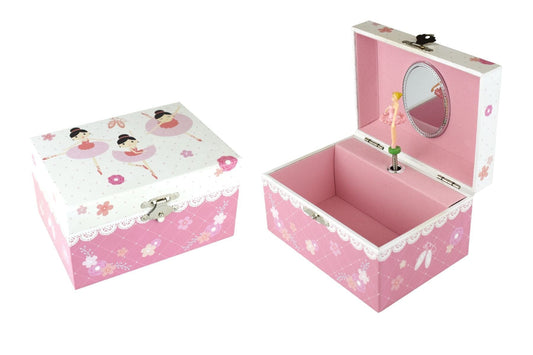 Kids Toy Chest Brand-Kaper Kidz, Toys-Musical Toys, Gift-Bedroom Decor BALLERINA MUSIC BOX