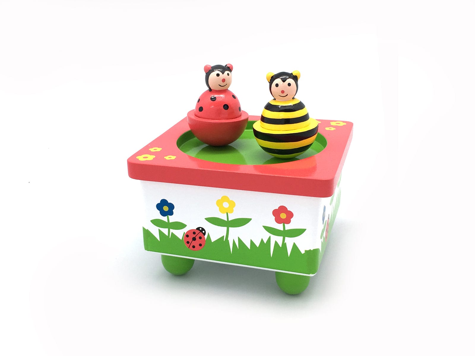 Kids Toy Chest Brand-Kaper Kidz, Toys-Musical Toys, Gift-Bedroom Decor BEE & LADYBIRD MUSIC BOX