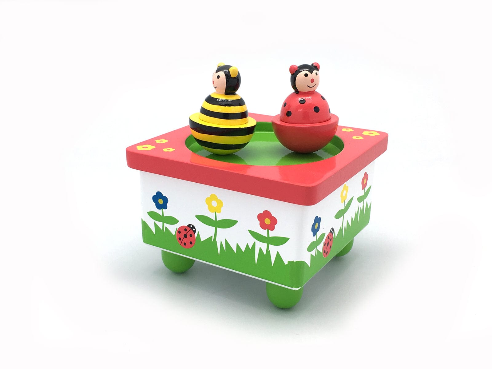 Kids Toy Chest Brand-Kaper Kidz, Toys-Musical Toys, Gift-Bedroom Decor BEE & LADYBIRD MUSIC BOX