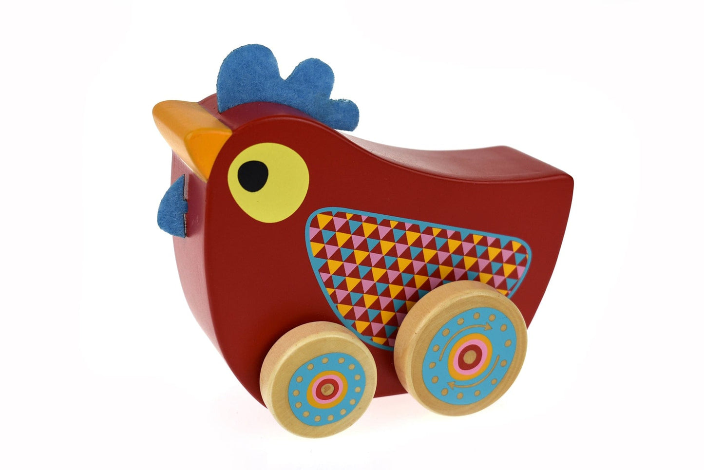 Kids Toy Chest Brand-Kaper Kidz, Toys-Musical Toys, Gift-Bedroom Decor CHICKEN WIND N WALK MUSIC BOX