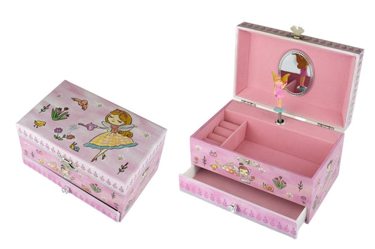 Kids Toy Chest Brand-Kaper Kidz, Toys-Musical Toys, Gift-Bedroom Decor LILLY FAIRY HEIRLOOM MUSIC BOX