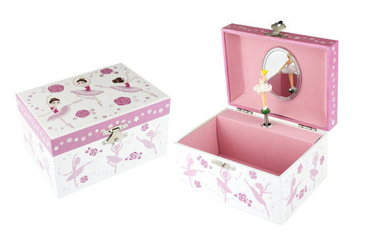 Kids Toy Chest Brand-Kaper Kidz, Toys-Musical Toys, Gift-Bedroom Decor ULYANA BALLERINA KEEPSAKE MUSIC BOX