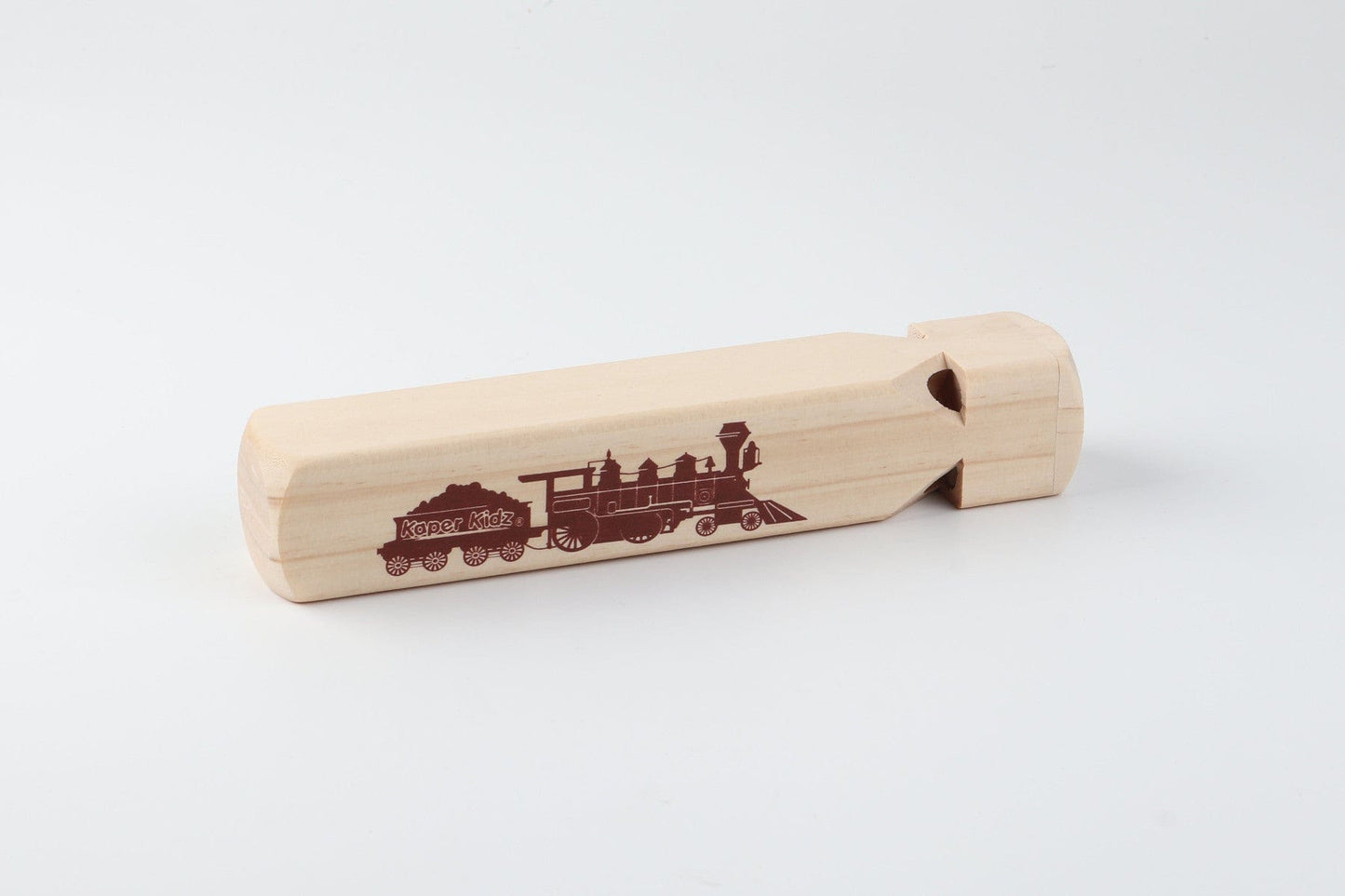 Kids Toy Chest Brand-Kaper Kidz, Toys-Musical Toys WOODEN TRAIN WHISTLE