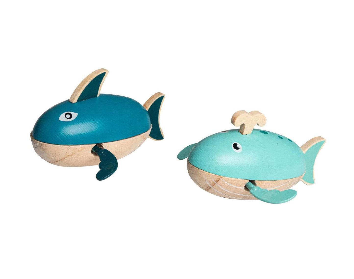 Kids Toy Chest Brand-Kaper Kidz, Toys-Outdoor & Water Play WATER SHARK & WHALE WIND UP