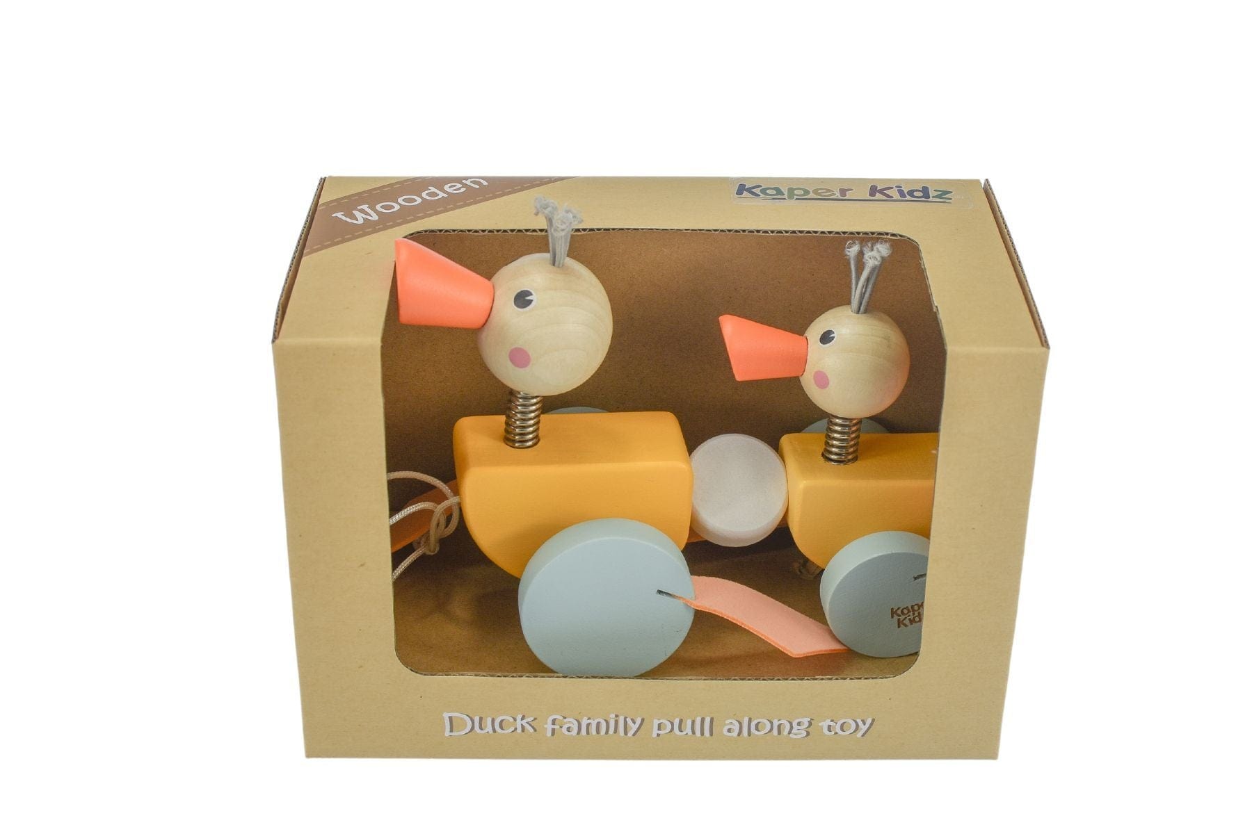 Kids Toy Chest Brand-Kaper Kidz, Toys-Push/Pull Along PULL ALONG DUCKS