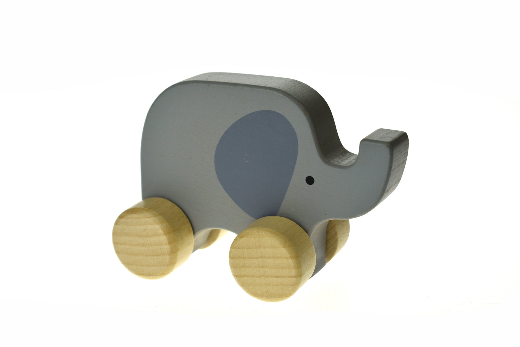 Kids Toy Chest Brand-Kaper Kidz, Toys-Vehicles, Gift-Baby Shower CALM & BREEZY WOODEN ELEPHANT CAR