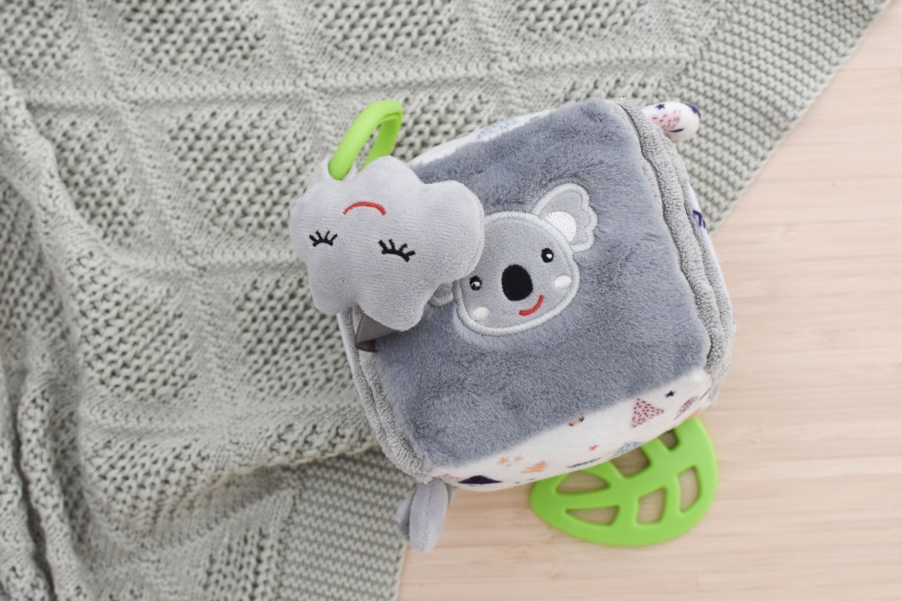 Kids Toy Chest Brand-Koala Dream, Gift-Baby Shower, Gift-Plush SNUGGLE BUDDY KUDDLY KOALA DISCOVERY CUBE