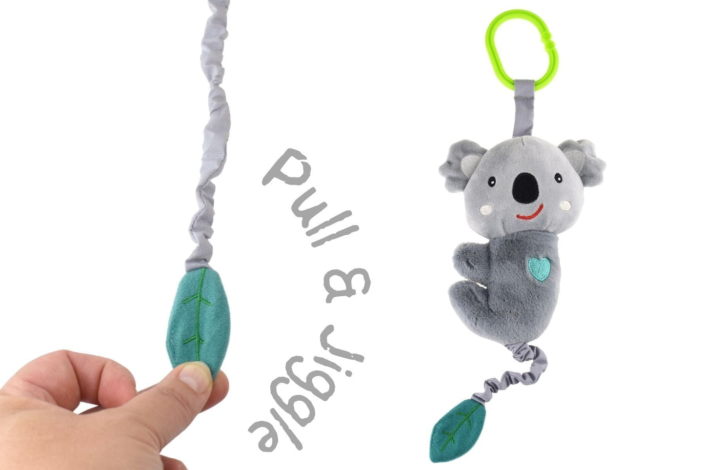 Kids Toy Chest Brand-Koala Dream, Gift-Baby Shower, Gift-Plush SNUGGLE BUDDY KUDDLY KOALA JIGGLER