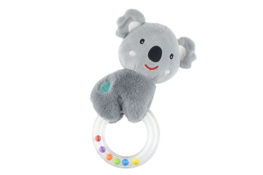 Kids Toy Chest Brand-Koala Dream, Gift-Baby Shower, Gift-Plush SNUGGLE BUDDY KUDDLY KOALA RING RATTLE