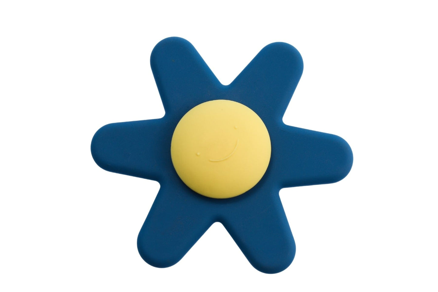 Kids Toy Chest Brand-Koala Dream, Gift-Baby Shower, Gift-Silicone Toys & Teethers SILICONE DAISY SPINNER BLUE