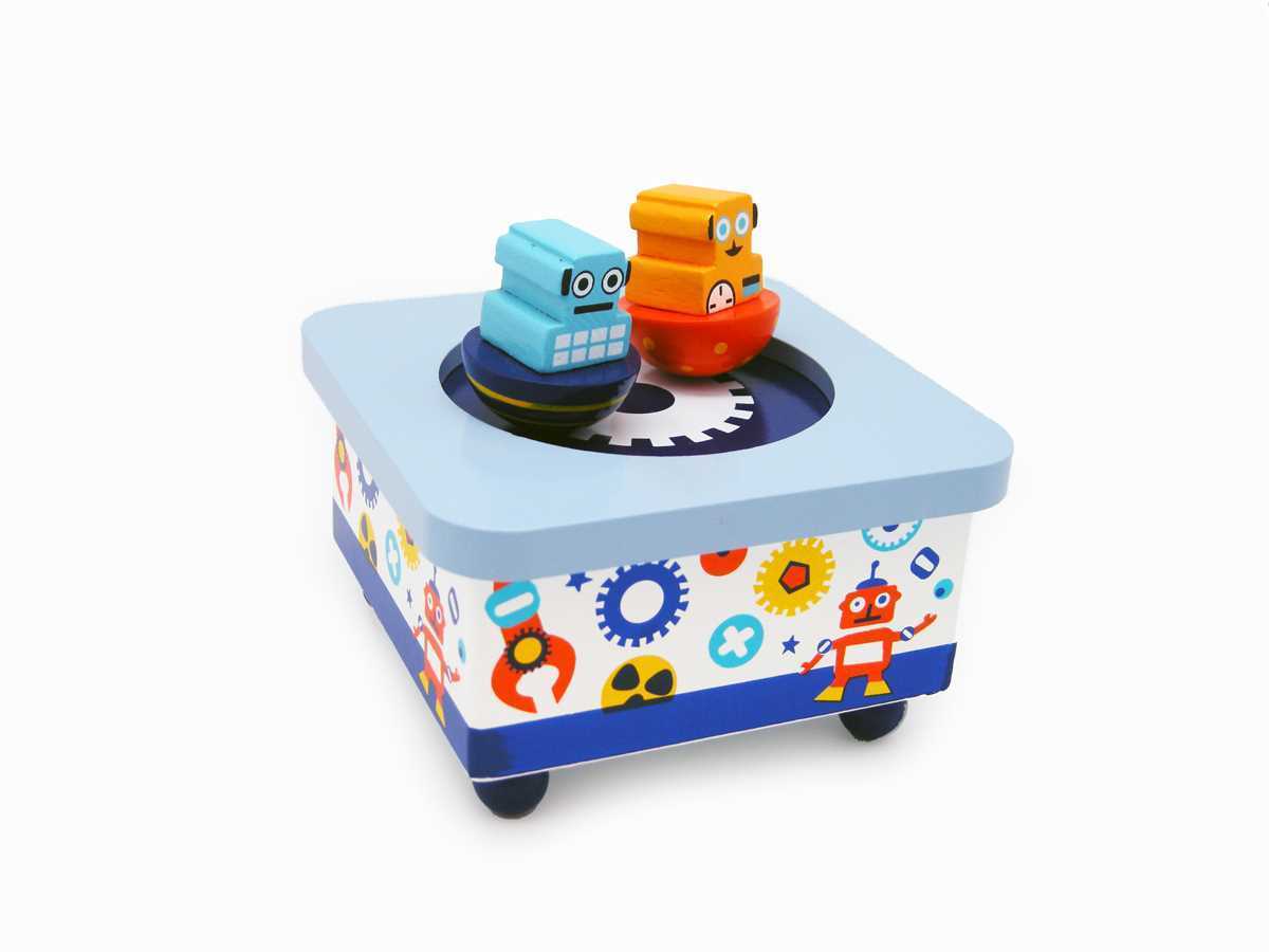 Kids Toy Chest Brand-Koala Dream, Toys-Musical Toys ROBOT MUSIC BOX