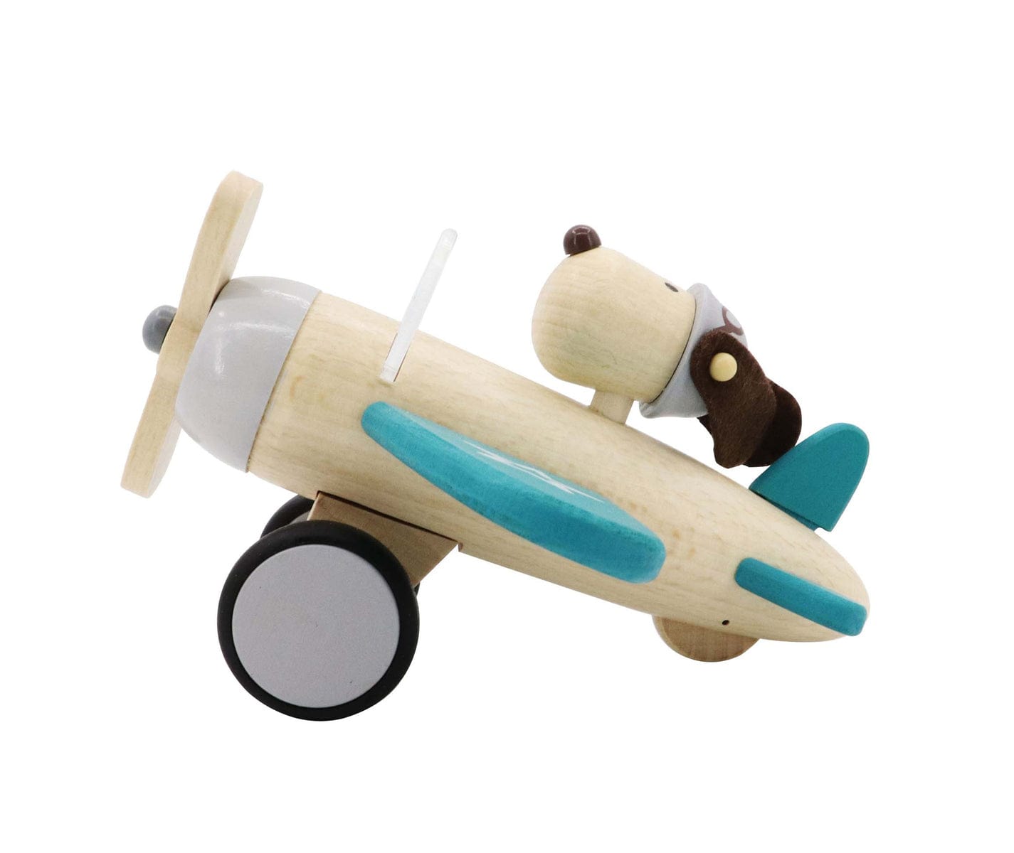 Kids Toy Chest Brand-Retro, Toys-Vehicles RETRO PLANE WITH CUTE DOG DRIVER - LARGE