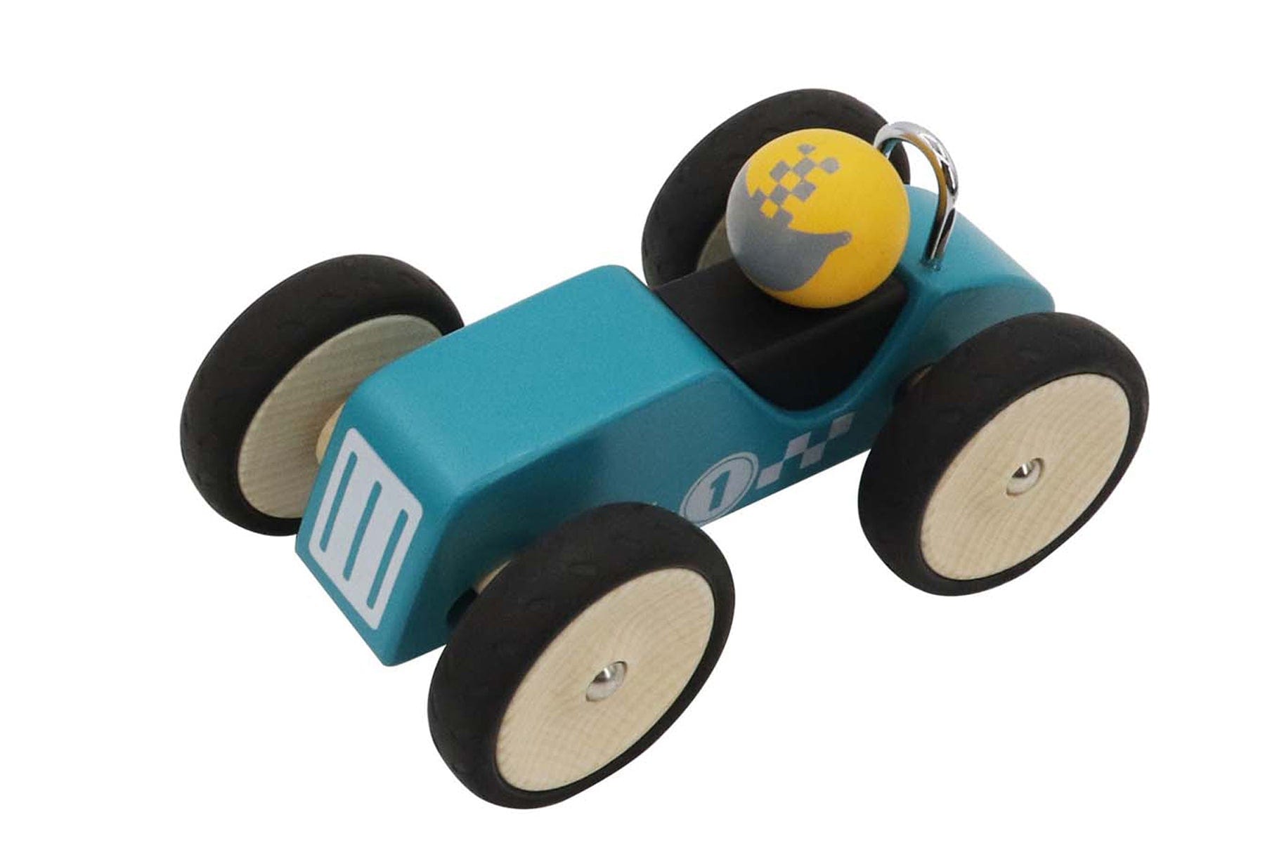 Kids Toy Chest Brand-Retro, Toys-Vehicles RETRO RACING CAR BLUE- LARGE