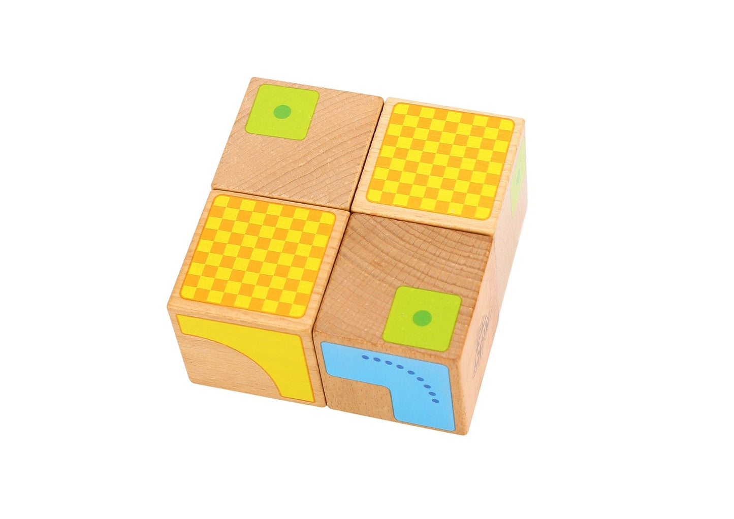 Kids Toy Chest Brand-Tooky Toy, Games-Block Puzzles BLOCK PATTERN PUZZLE