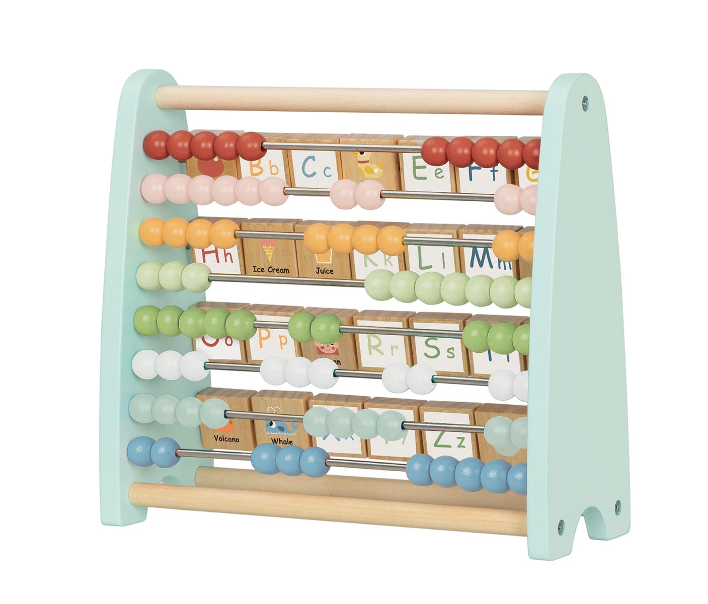 Kids Toy Chest Brand-Tooky Toy, Games-Educational, Toys-Educational MY FOREST FRIENDS DOUBLE SIDED ABACUS