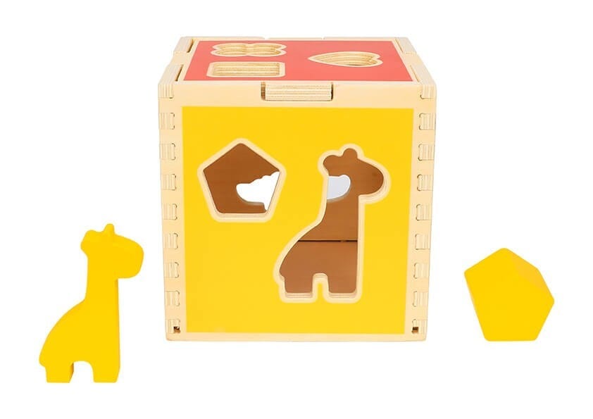 Kids Toy Chest Brand-Tooky Toy, Toys-Blocks & Stacking ANIMAL SHAPE SORTER