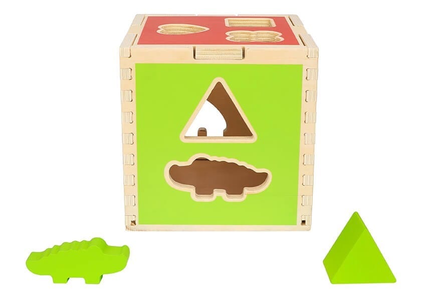 Kids Toy Chest Brand-Tooky Toy, Toys-Blocks & Stacking ANIMAL SHAPE SORTER