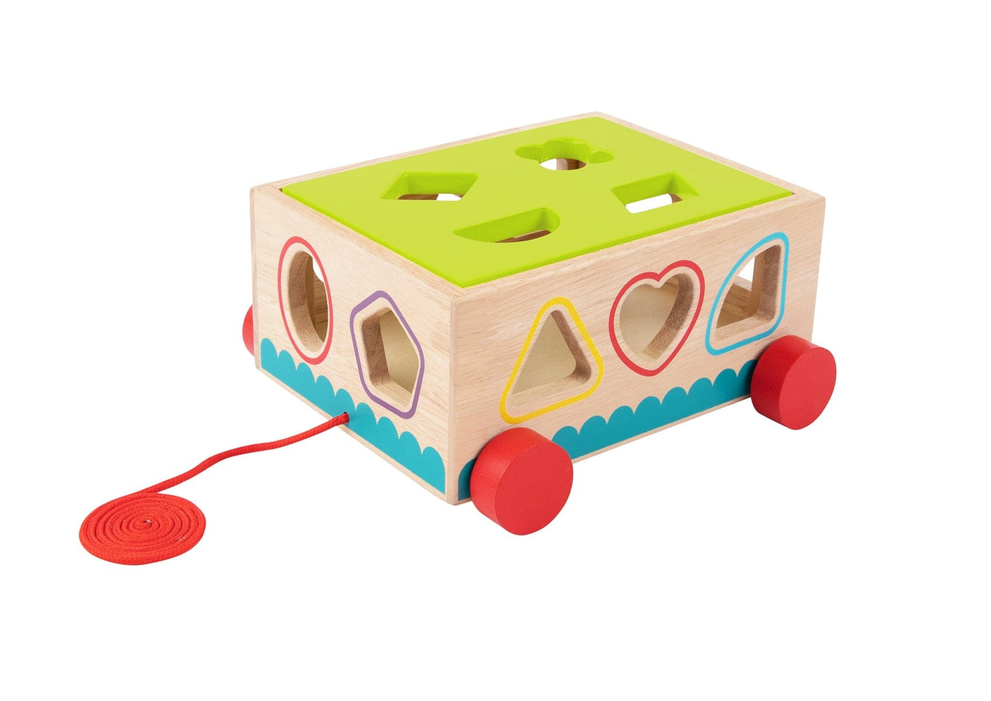 Kids Toy Chest Brand-Tooky Toy, Toys-Blocks & Stacking SHAPE SORTER CART