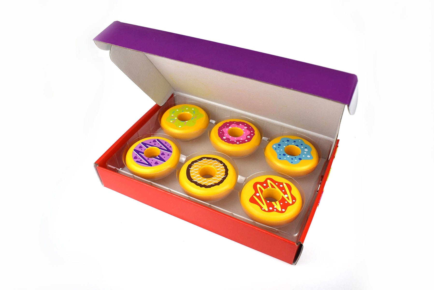 Kids Toy Chest Brand-Tooky Toy, Toys-Cooking & Dining WOODEN DOUGHNUT SET