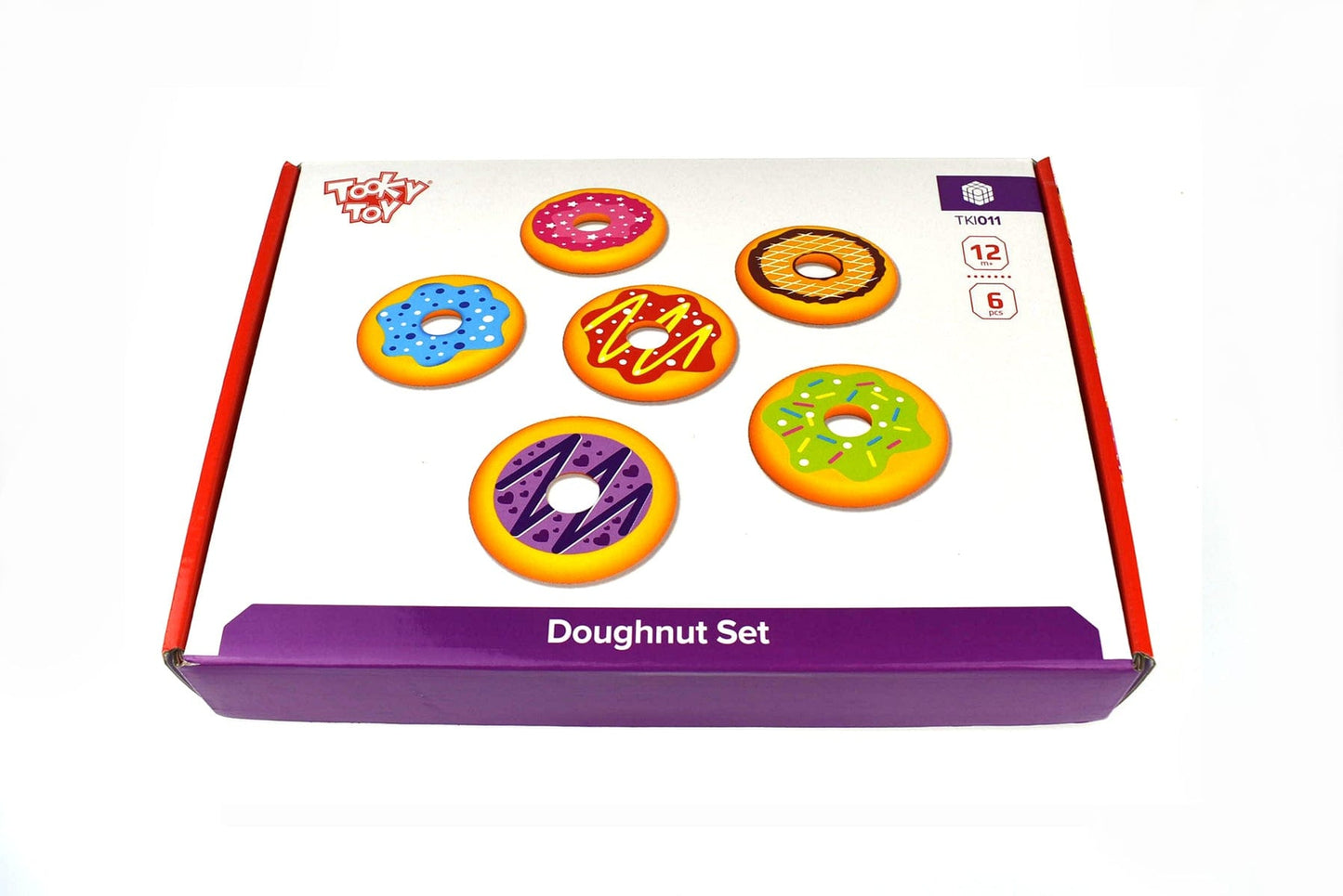 Kids Toy Chest Brand-Tooky Toy, Toys-Cooking & Dining WOODEN DOUGHNUT SET