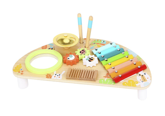 Kids Toy Chest Brand-Tooky Toy, Toys-Musical Toys, Toys-Activity Play Centres, X-FSC Certified MULTIFUNCTIONAL MUSIC TABLETOP