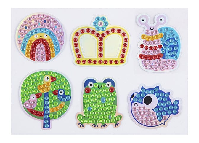 Kids Toy Chest Brand-Tookyland, Craft-Craft Kits DIAMOND CROWN - BIG GEM CRAFT KIT