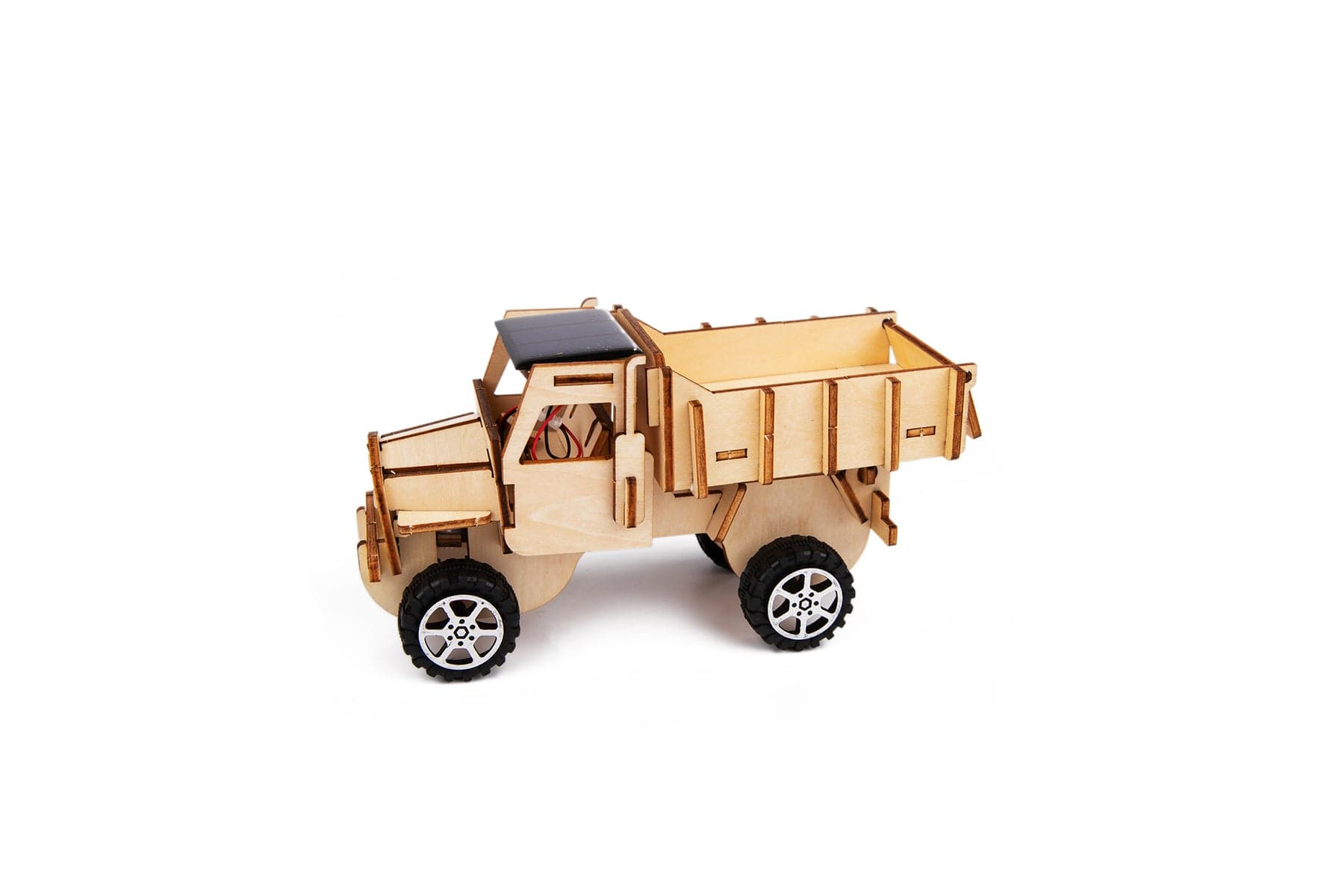 Kids Toy Chest Brand-Tookyland, Craft-Craft Kits DIY 3D WOODEN SOLAR TRUCK SCIENCE & CRAFT KIT