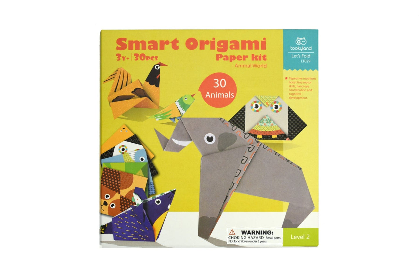 Kids Toy Chest Brand-Tookyland, Craft-Craft Kits ORIGAMI ANIMALS CRAFT KIT