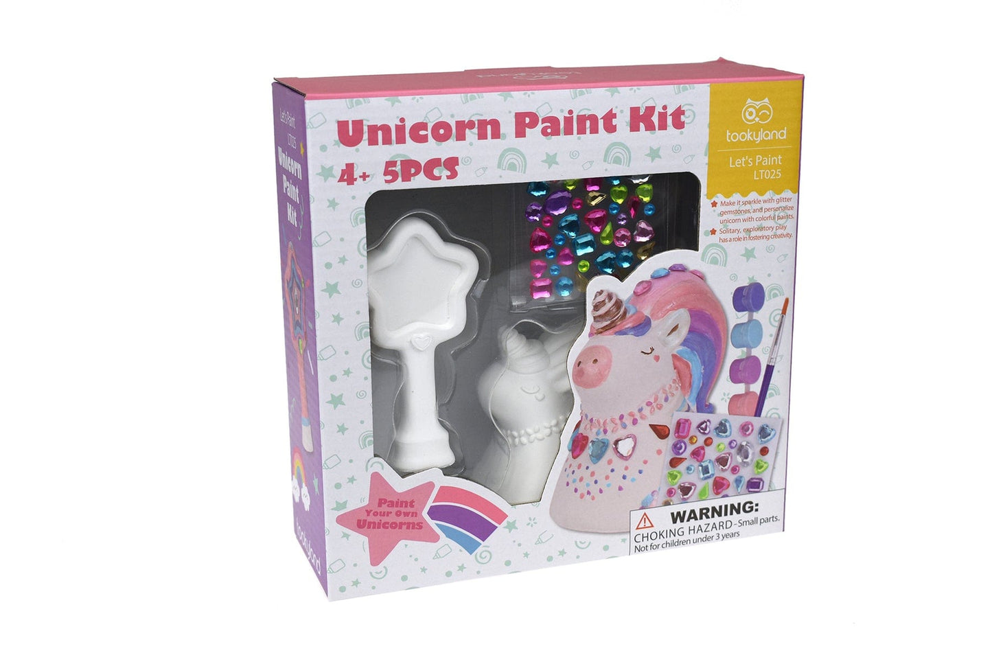 Kids Toy Chest Brand-Tookyland, Craft-Craft Kits UNICORN PAINT CRAFT KIT