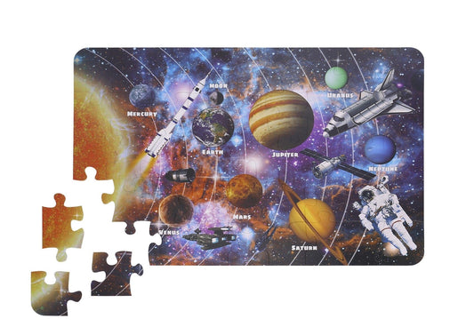 Kids Toy Chest Brand-Tookyland, Games-Jigsaw Puzzles SOLAR SYSTEM JIGSAW FLOOR PUZZLE 46PCS