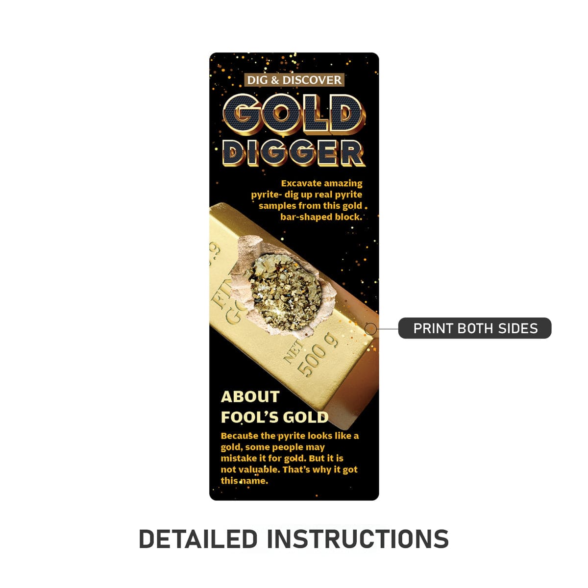 Kids Toy Chest GOLD DIGGER KIT