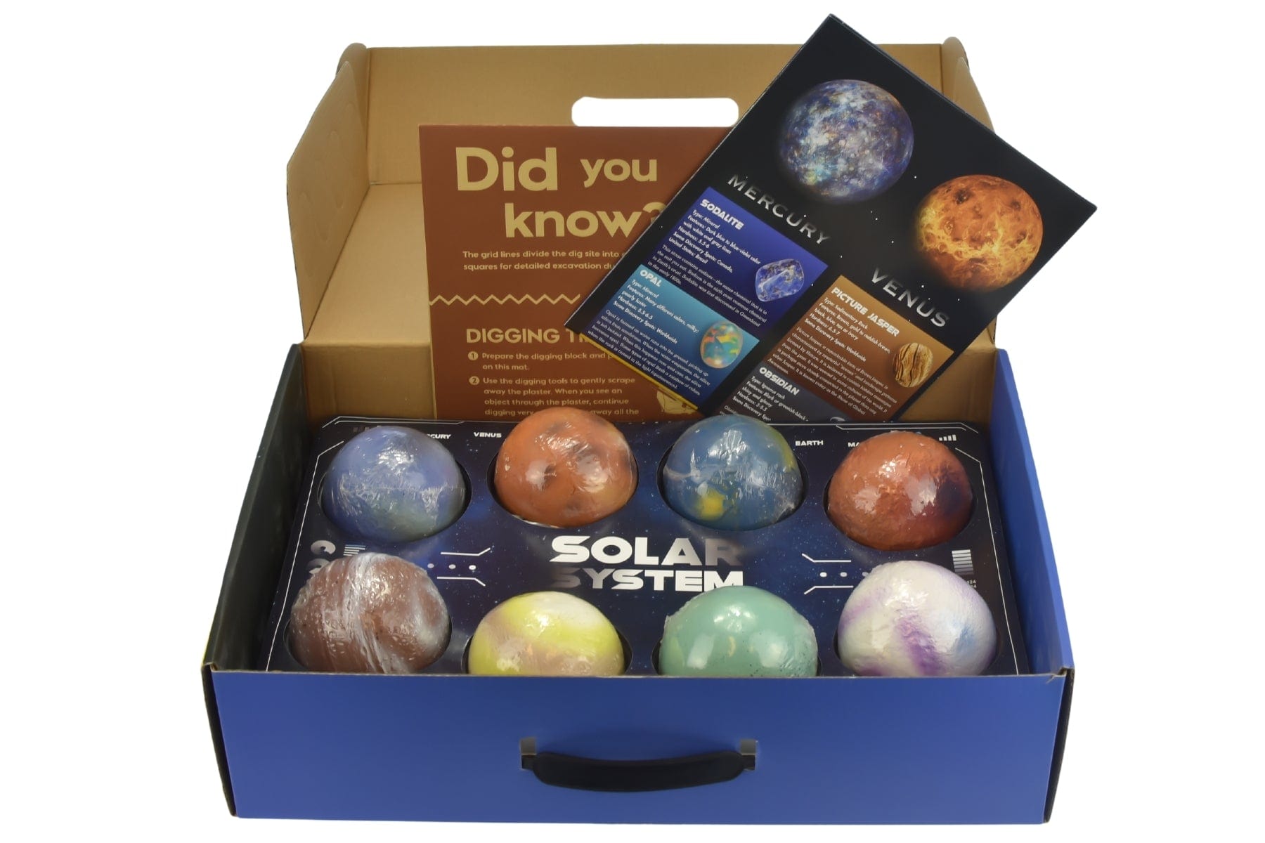 Kids Toy Chest SOLAR SYSTEM EXPLORATION DIG KIT
