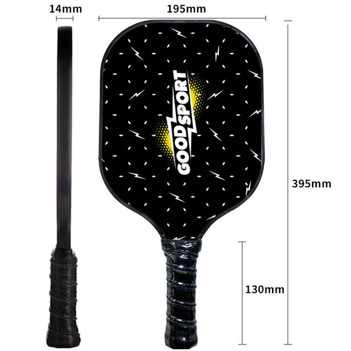 Kids Toy Chest  Sports & Fitness > Racquet Sports > Pickleball Bubble Hall Fiberglass Pickleball Paddle Set - Vibrant Design for Enhanced Gameplay