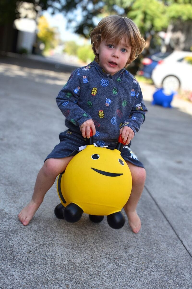 Kids Toy Chest Toys-Outdoor & Water Play, Toys-Ride On, Brand-Kaper Kidz BOUNCY RIDER BUZZY THE BEE