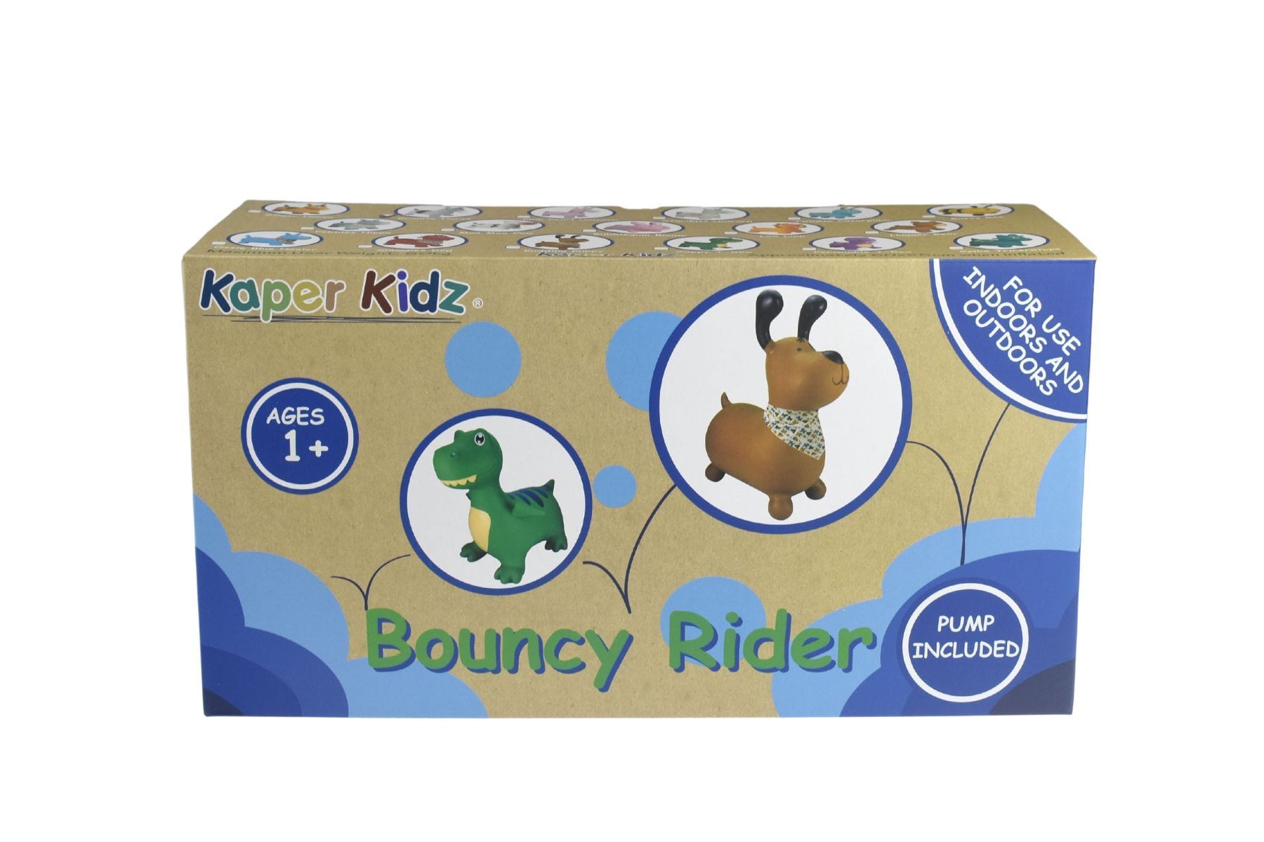 Kids Toy Chest Toys-Outdoor & Water Play, Toys-Ride On, Brand-Kaper Kidz BOUNCY RIDER GRANITE THE HORSE