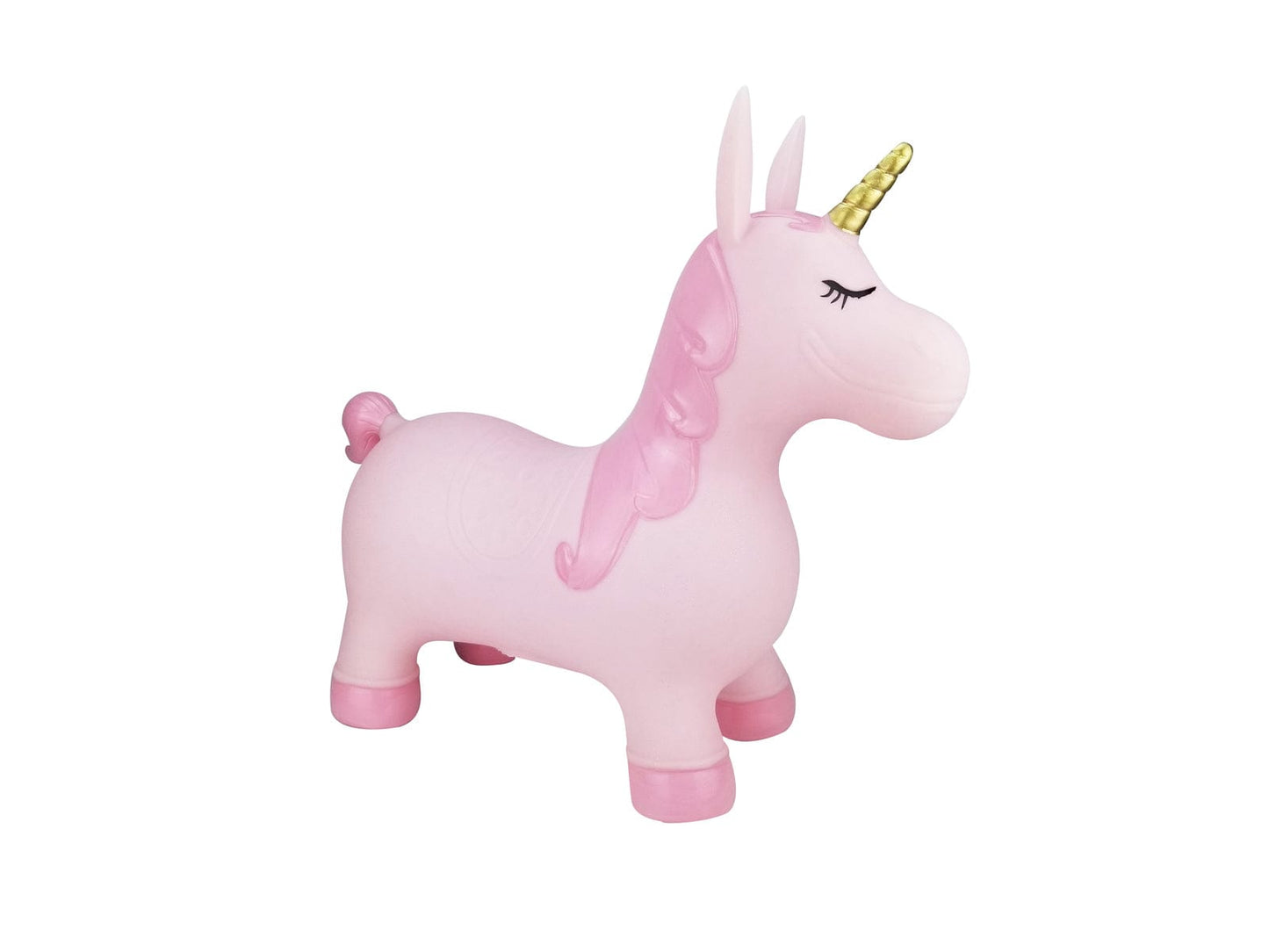 Kids Toy Chest Toys-Outdoor & Water Play, Toys-Ride On, Brand-Kaper Kidz BOUNCY RIDER PINK PEARL THE UNICORN